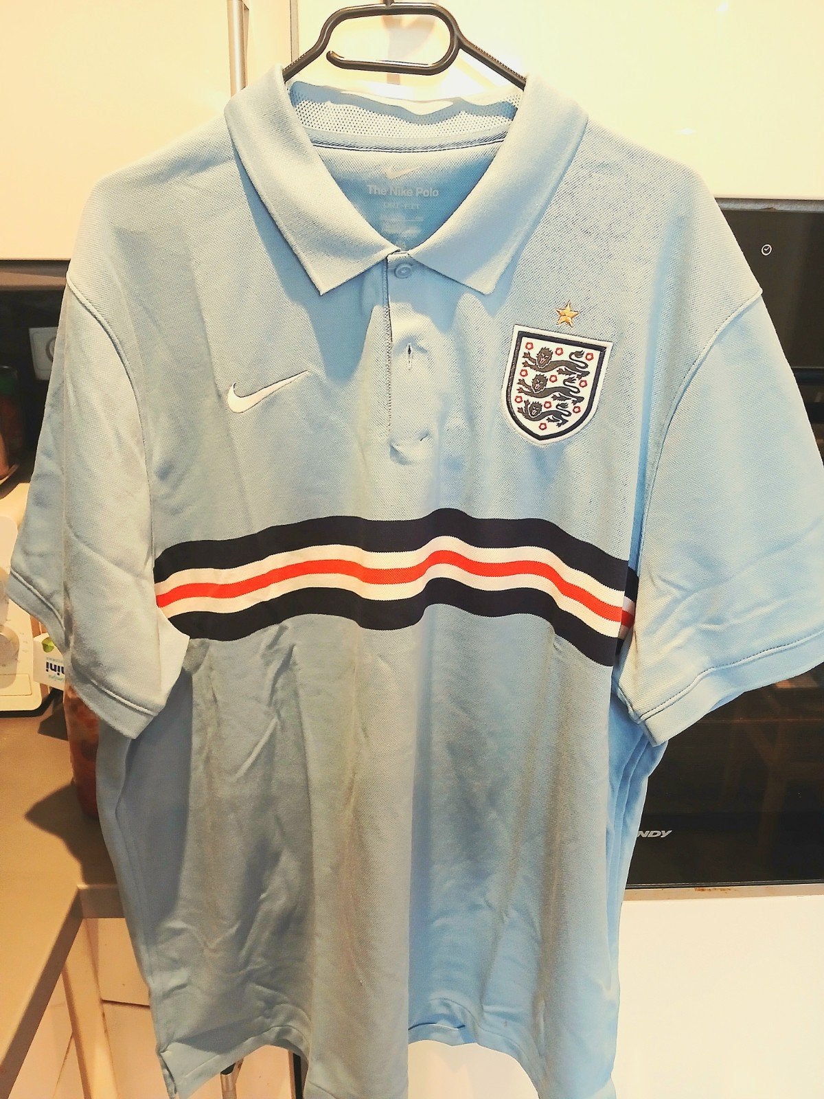 POLO HOMME ANGLETERRE NIKE, Neuf, NIKE, Bleu, Enlèvement