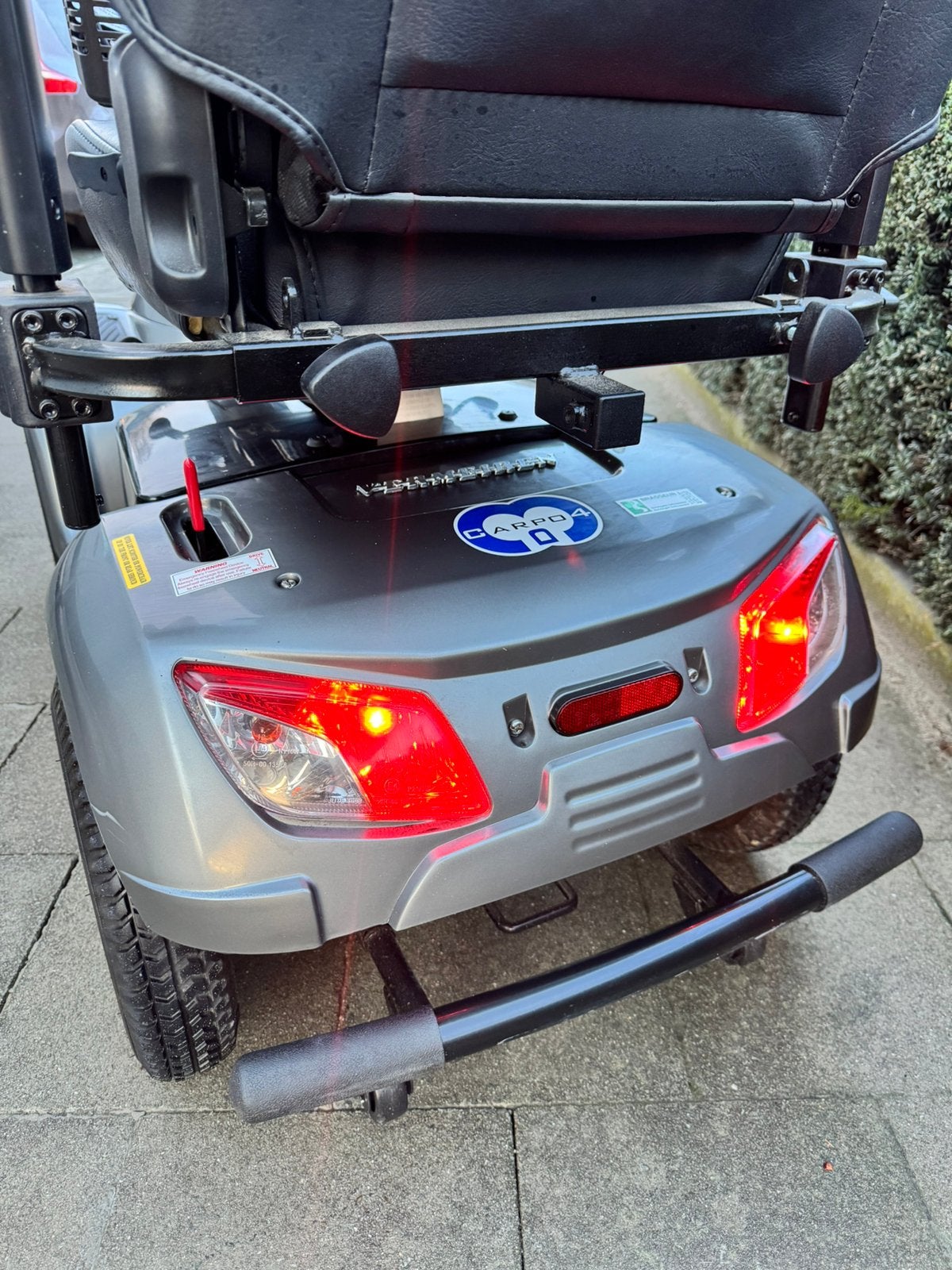 Voiturette électrique Vermeiren Carpo 4 LTD Scootmobiel, Enlèvement ou Envoi, Pliant, Comme neuf, Fauteuil roulant électrique