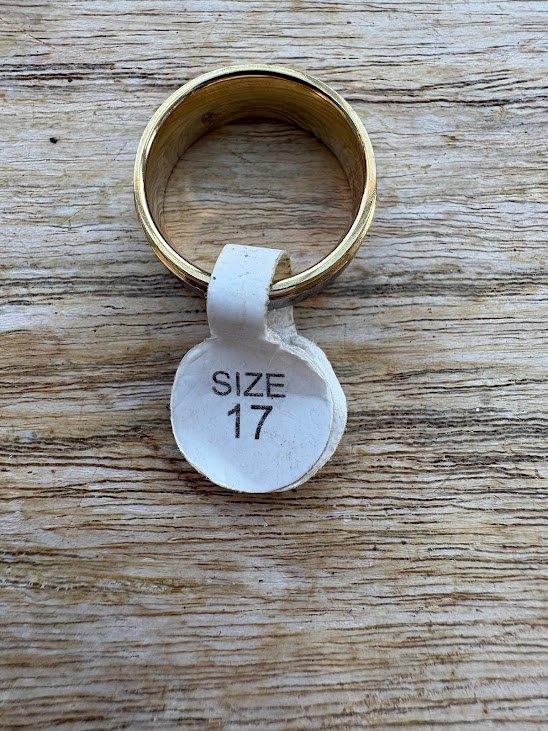 Dames ring, Bijoux, Sacs & Beauté, Bagues, Neuf, Enlèvement ou Envoi, 17 à 18, Femme