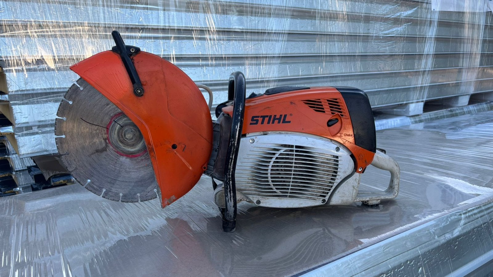 Découpeuse Stihl TS 700, Enlèvement, Utilisé