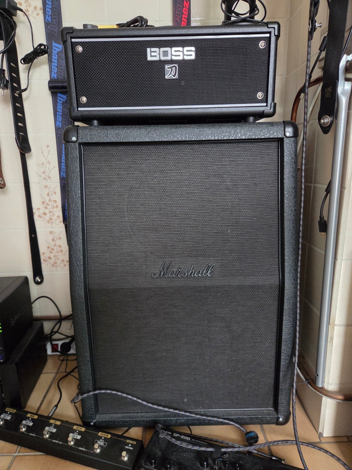 Marshall sc212 stealth black Limited edition, Musique & Instruments, Amplis | Basse & Guitare, Enlèvement