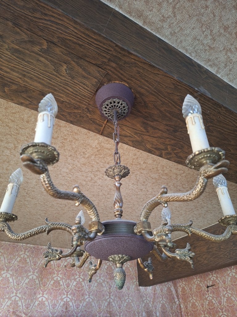 Antieke kroonluchterset, Antiek en Kunst, Ophalen