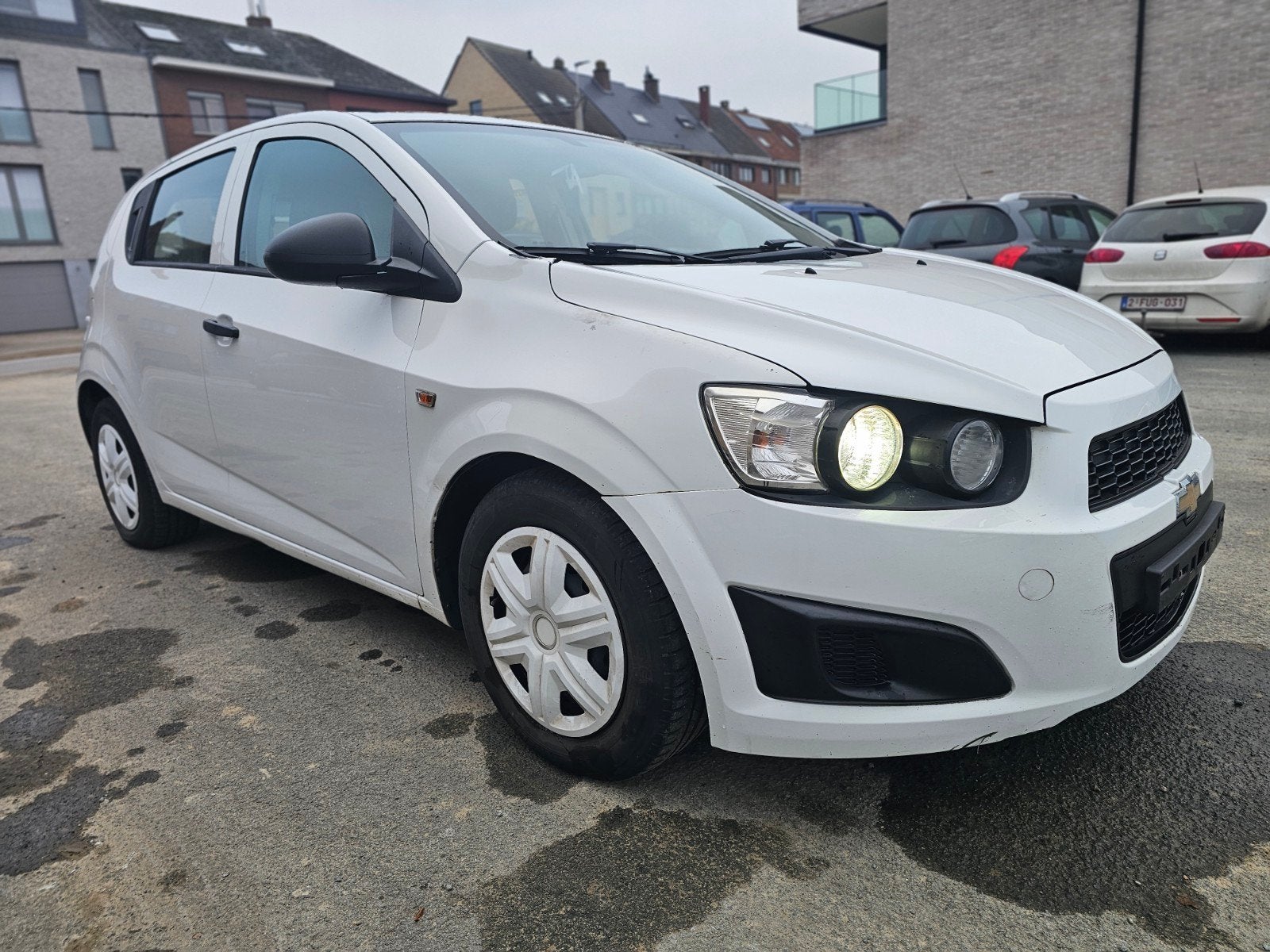 CHEVROLET AVEO 1.4I, Auto's, Voorwielaandrijving, Euro 5, Stof, 4 cilinders
