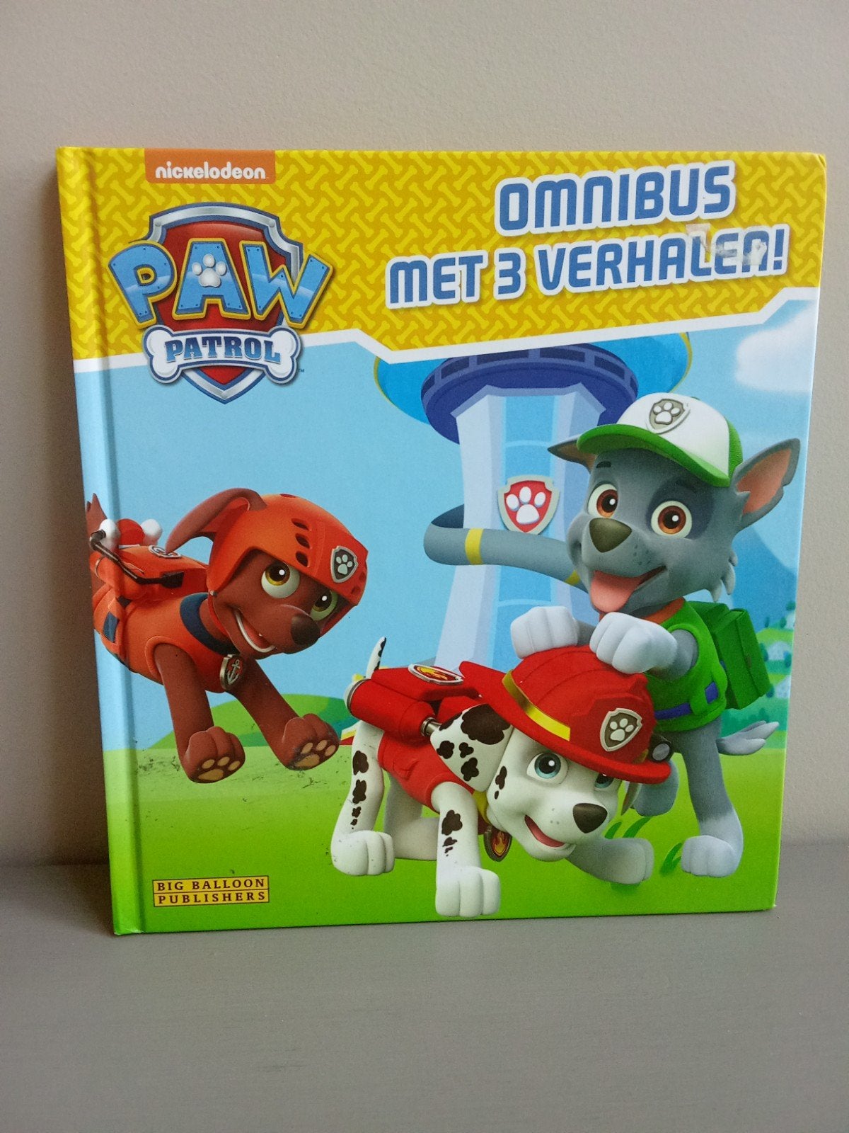 Paw Patrol leesboek, Ophalen