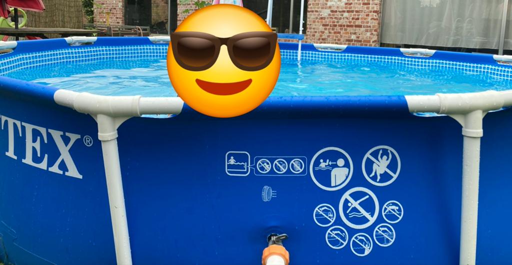 Groot zwembad intex, Tuin en Terras, Zwembaden, Ophalen