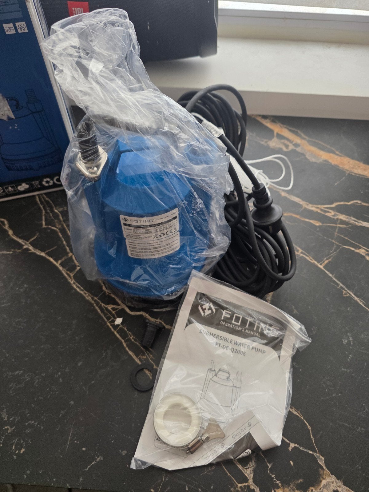 Dompelpomp / vuilwaterpomp "Submersible Water Pump", Doe-het-zelf en Bouw, Ophalen of Verzenden, Nieuw, Verfspuit of Verfpomp