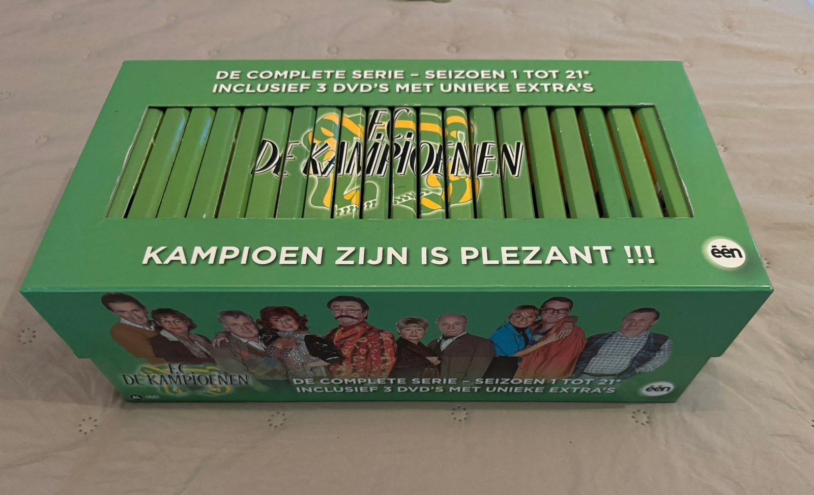 F.C. De Kampioenen – Complete DVD-box (seizoen 1 t.e.m. 21), TV, Hi-fi & Vidéo, TV, Hi-fi & Vidéo Autre, Enlèvement, Utilisé