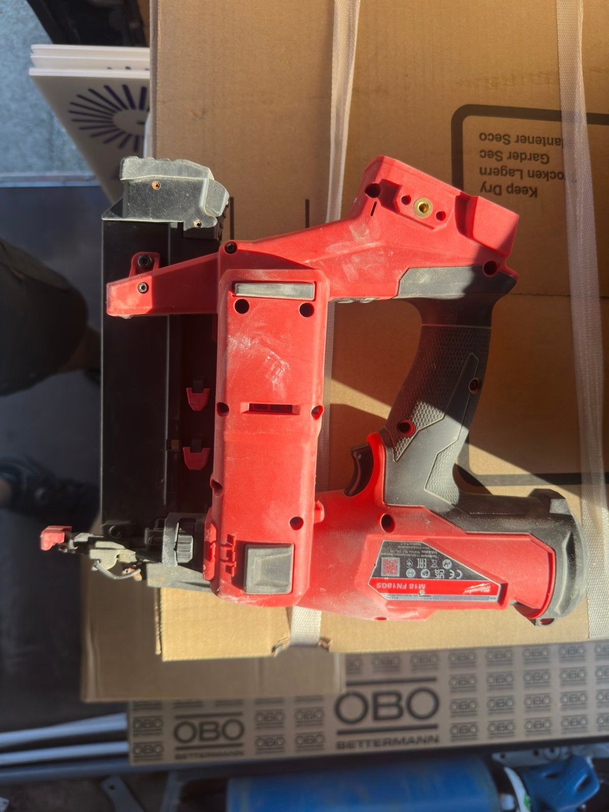 Milwaukee M18 FN18GS 18GA FUEL brad tacker (Body Only), Bricolage & Construction, Outillage | Autres Machines, Comme neuf, Enlèvement ou Envoi