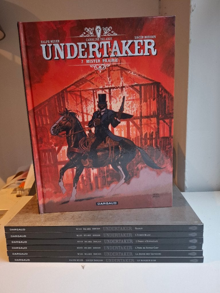 UNDERTAKER TOMES 1 à 7 MEYER TBE EO/REED, Livres, Série complète ou Série, Enlèvement ou Envoi, Comme neuf