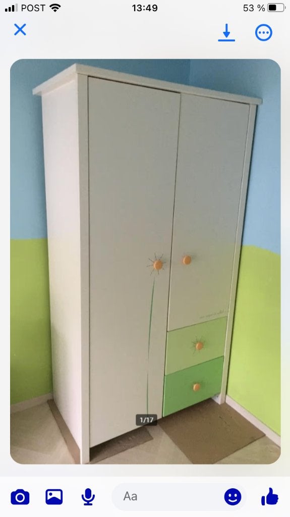 Chambre bébé - Sauthon "Soleil", Enfants & Bébés, Enlèvement, Utilisé, Garçon ou Fille