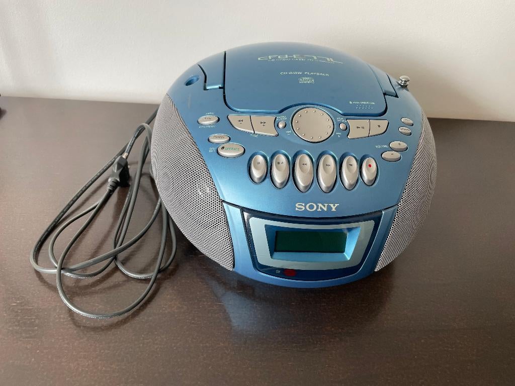 Radio/cassette/CD SONY, Enlèvement, Comme neuf, Sony, Avec radio