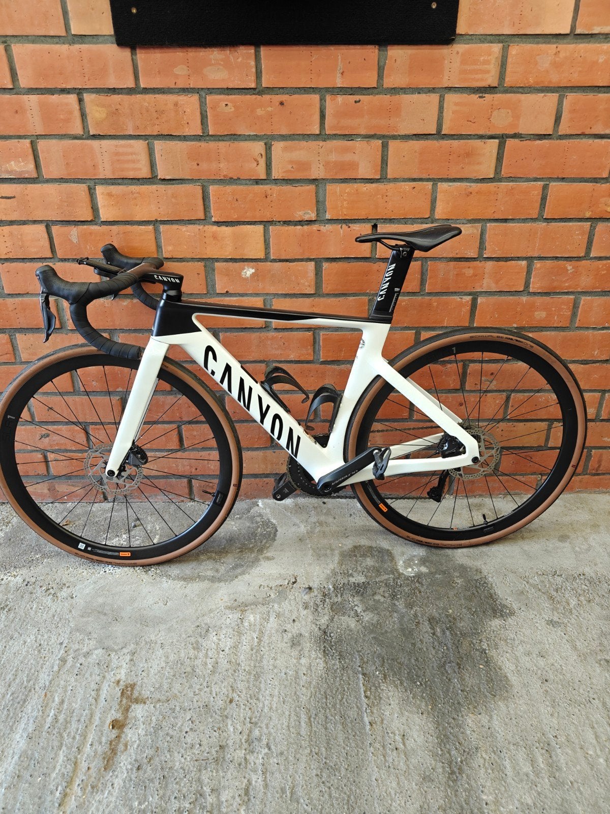 canyon racefiets, Fietsen en Brommers, Carbon, Zo goed als nieuw, Schijfrem, Ophalen