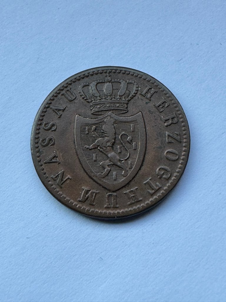 Duché de Nassau - 1 Kreuzer 1848, Enlèvement ou Envoi, Autres pays, Monnaie en vrac