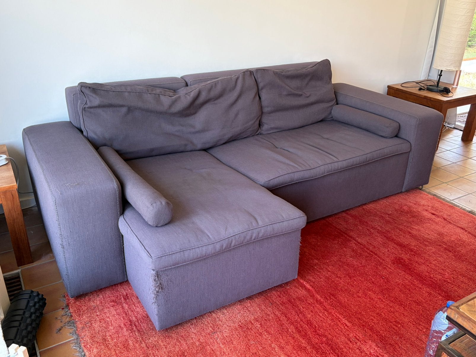 Comfortabele Zetel 2/3-zit. Gratis op te halen!, Enlèvement, Utilisé, Tissus, Design