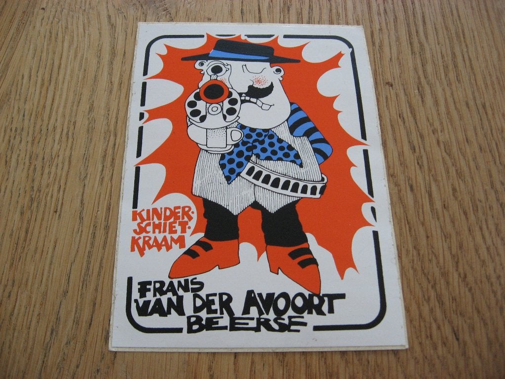 Kinder Schietkraam Frans Van Der Avoort Beerse 10 x 14 Stick, Enlèvement ou Envoi, Neuf, Autres types