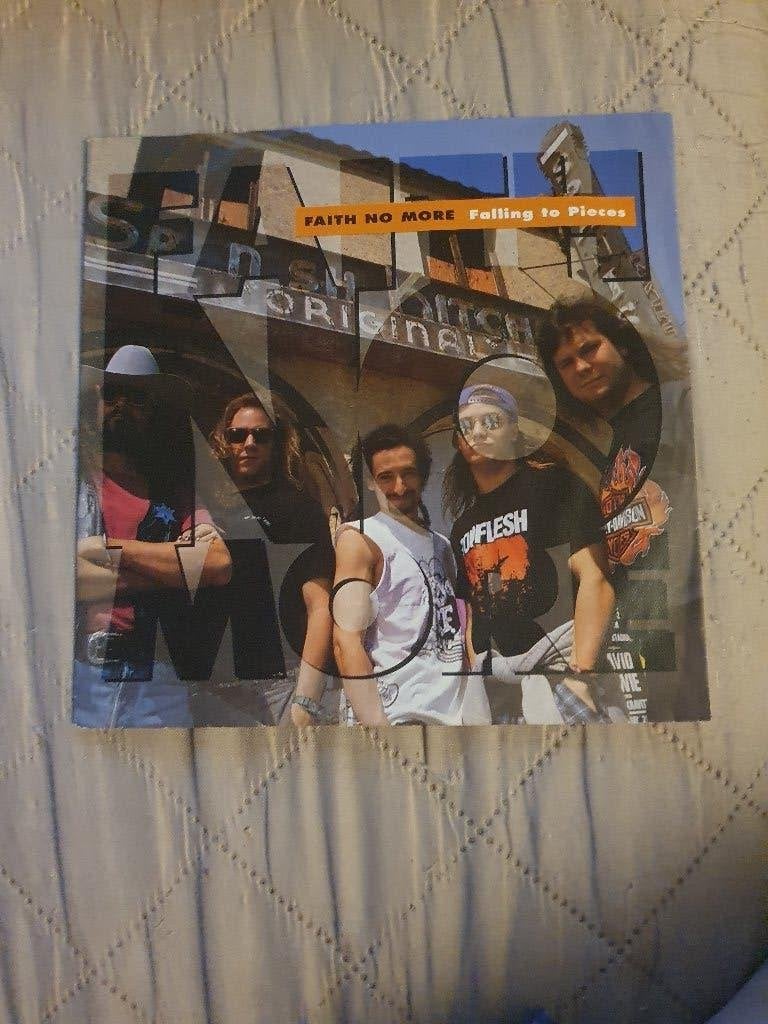 S - Faith No More – Falling To Pieces - 1990, CD & DVD, Enlèvement ou Envoi, 7 inch, Comme neuf, EP