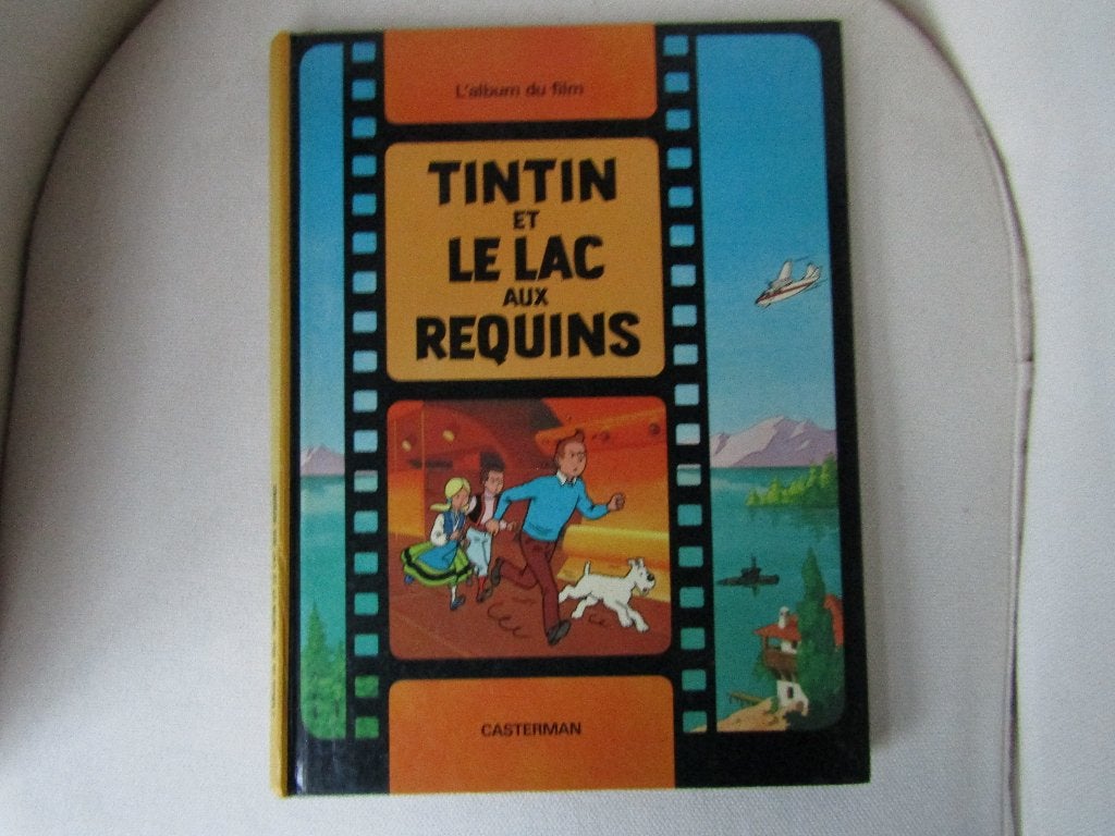 Pour collection Tintin et le Lac aux Requin, V.O. 1993, Enlèvement ou Envoi, Une BD, Utilisé, Hergé