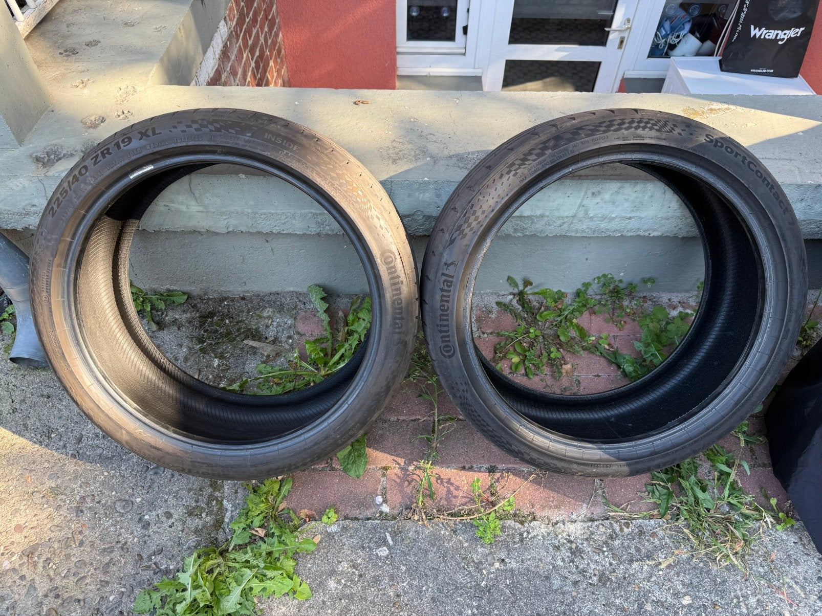 Continental Sport Contact 7 225/40/19 zomerbanden, Gebruikt, 255 mm, Band(en), Zomerbanden