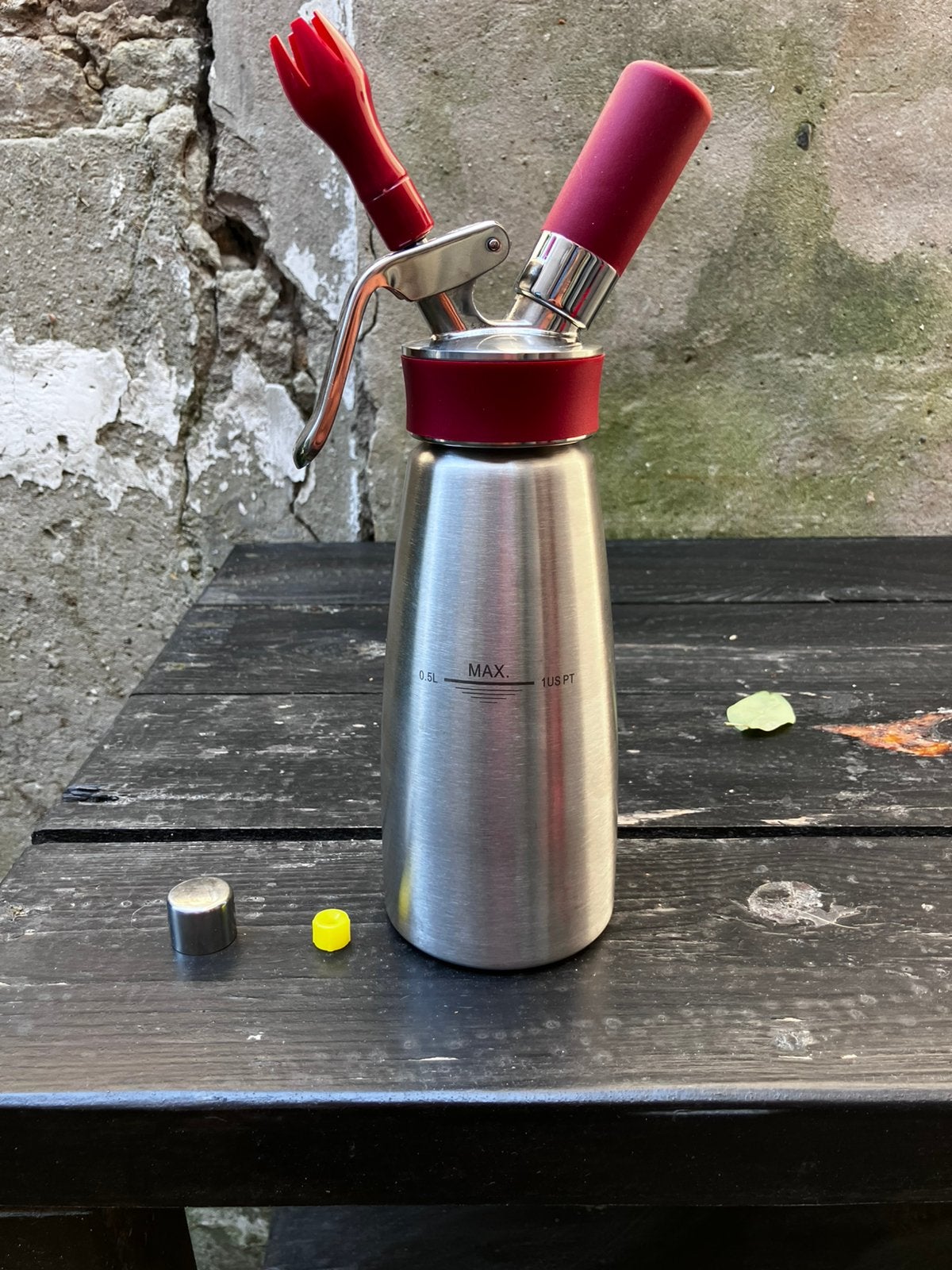 Isi gourmet whip plus 0.5 L, Ophalen of Verzenden, Zo goed als nieuw