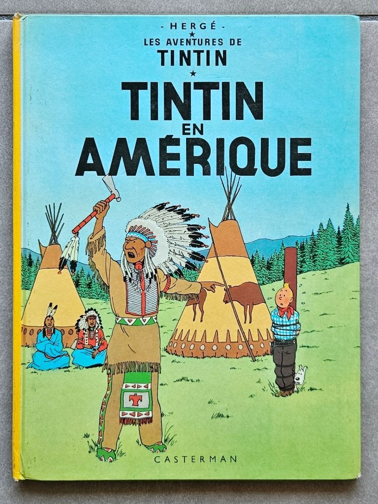 BD Tintin en Amérique et Vol 714 pour Sidney, Plusieurs BD, Enlèvement, Utilisé, Herge