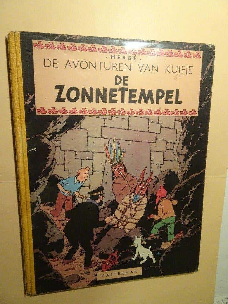 BD Kuifje - De Tempel van de Zon (EO - Nederlands), Boeken, Gelezen, Eén stripboek, Ophalen of Verzenden, Herge