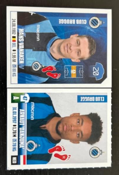 Stickers Panini Pro League Club Brugge, Anderlecht, Union, Ophalen, Nieuw, Poster, Plaatje of Sticker