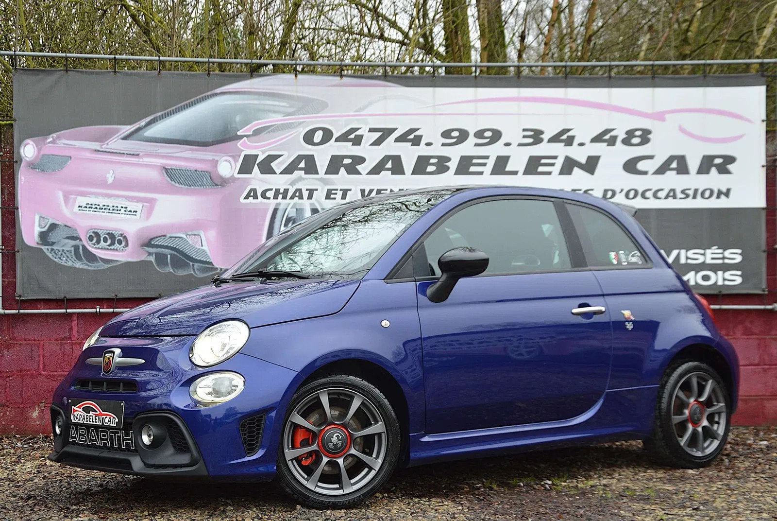 Fiat 595 Abarth 500 1.4i SENS AR CLIM 72.259KM, Autos, Achat, Euro 6, Entreprise, Boîte manuelle