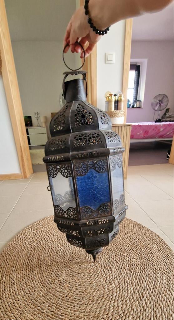 Lanterne orientale traditionnelle (Artisanale), Maison & Meubles, Enlèvement, Métal