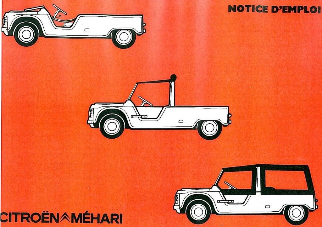 Instructieboekje Citroën Méhari (januari 1979) handige kopie, Ophalen of Verzenden