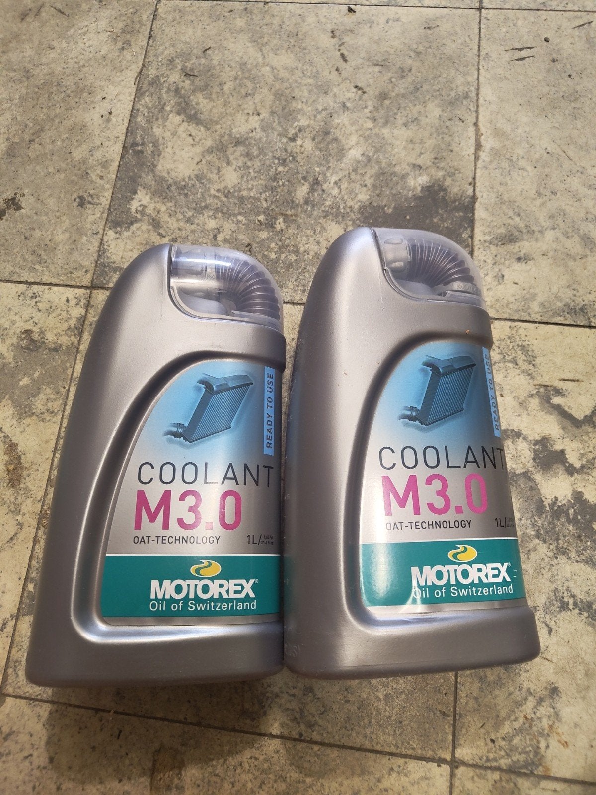2x Motorex M3.0 koelvloeistof, Ophalen