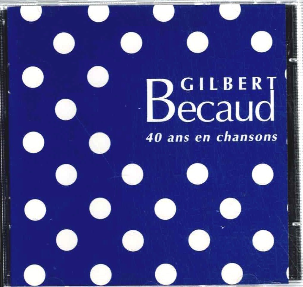 cd  /  Gilbert Bécaud – 40 Ans En Chansons, Cd's en Dvd's, Cd's | Overige Cd's, Ophalen of Verzenden