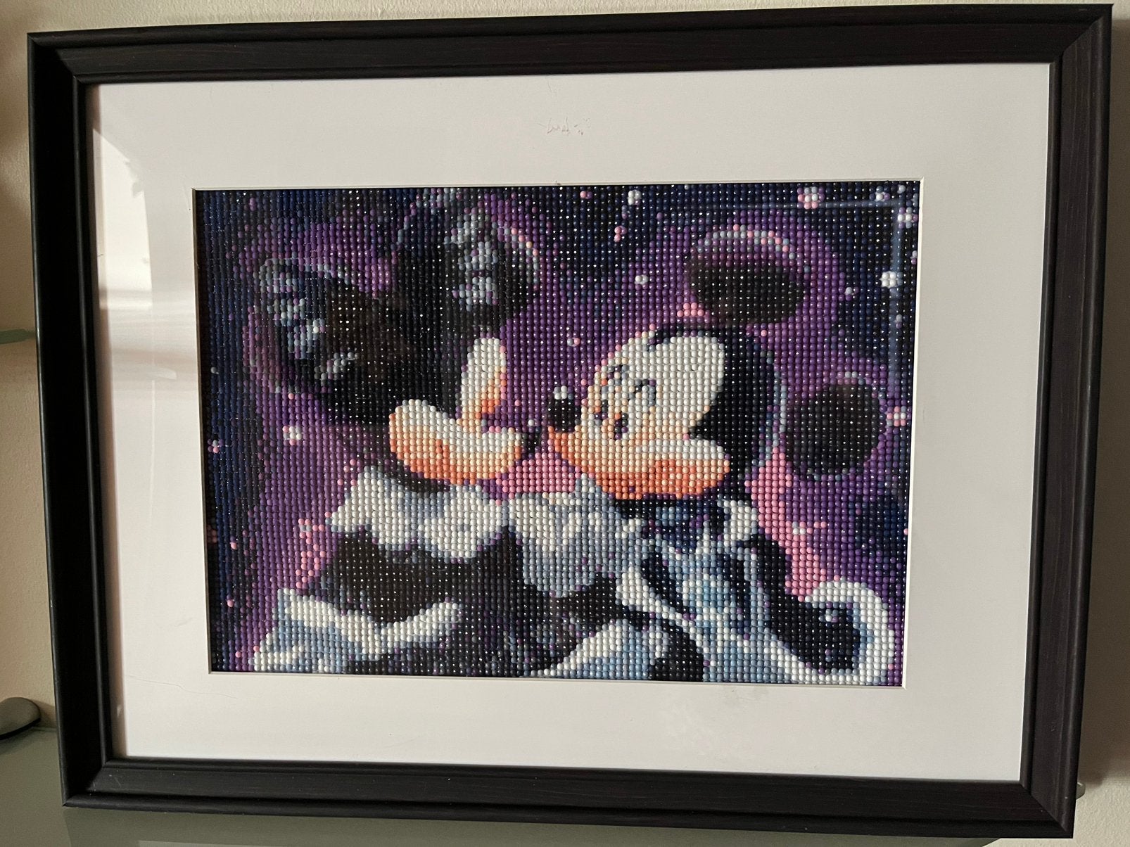 Diamond Painting in kader of blok, Antiek en Kunst, Kunst | Schilderijen | Modern, Ophalen