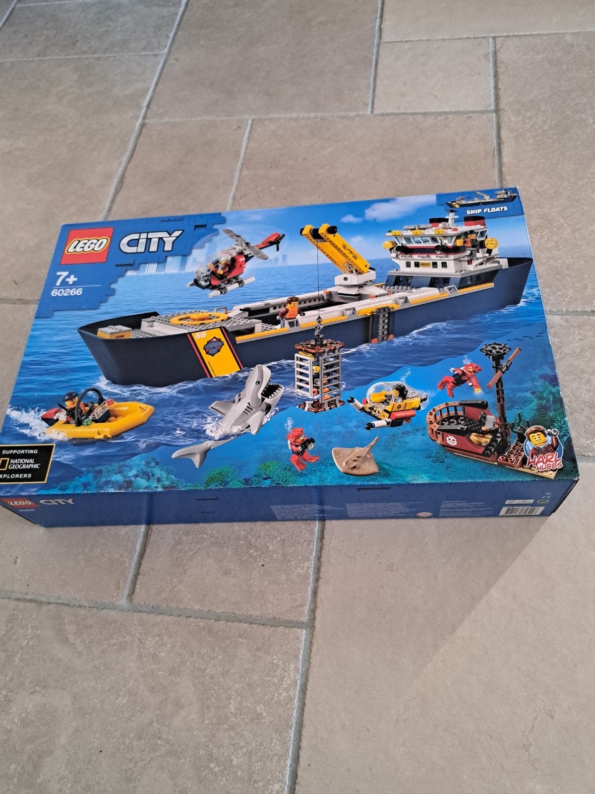 LEGO Onderzoeksschip Onderzoek boot 60266 City, Enlèvement, Lego, City