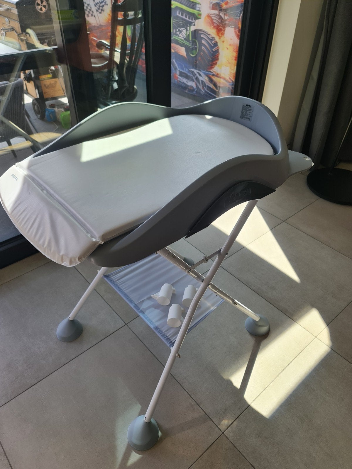 Table de soin pliable Béaba, Enlèvement ou Envoi, Comme neuf, Autres types, Autres marques