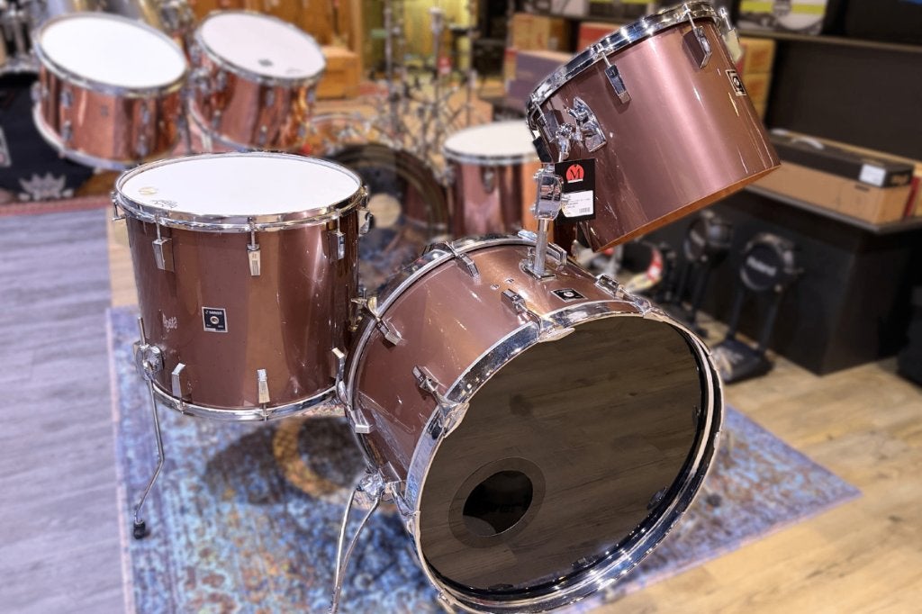 SONOR Phonic (1977) 22" | 3-delig Metallic Bronze, Muziek en Instrumenten, Drumstellen en Slagwerk, Ophalen, Sonor