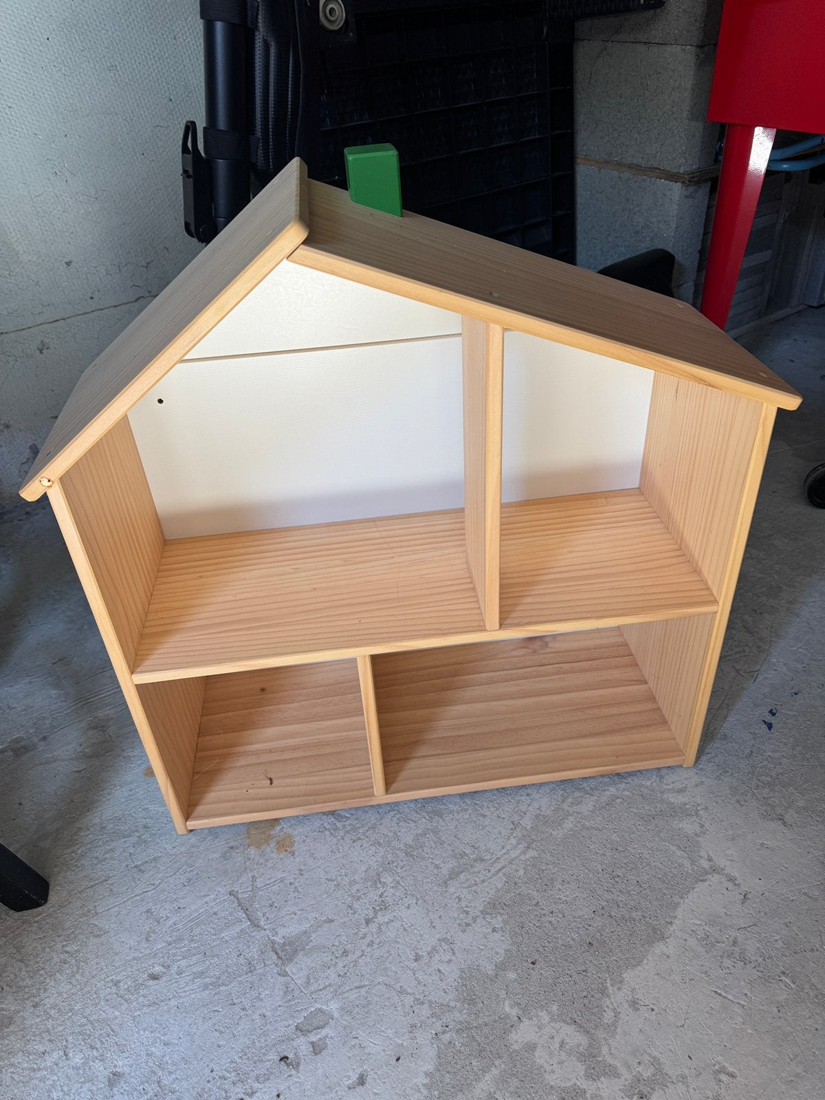 Poppenhuise/open kast, begie/wit, Ophalen, Zo goed als nieuw, Kast