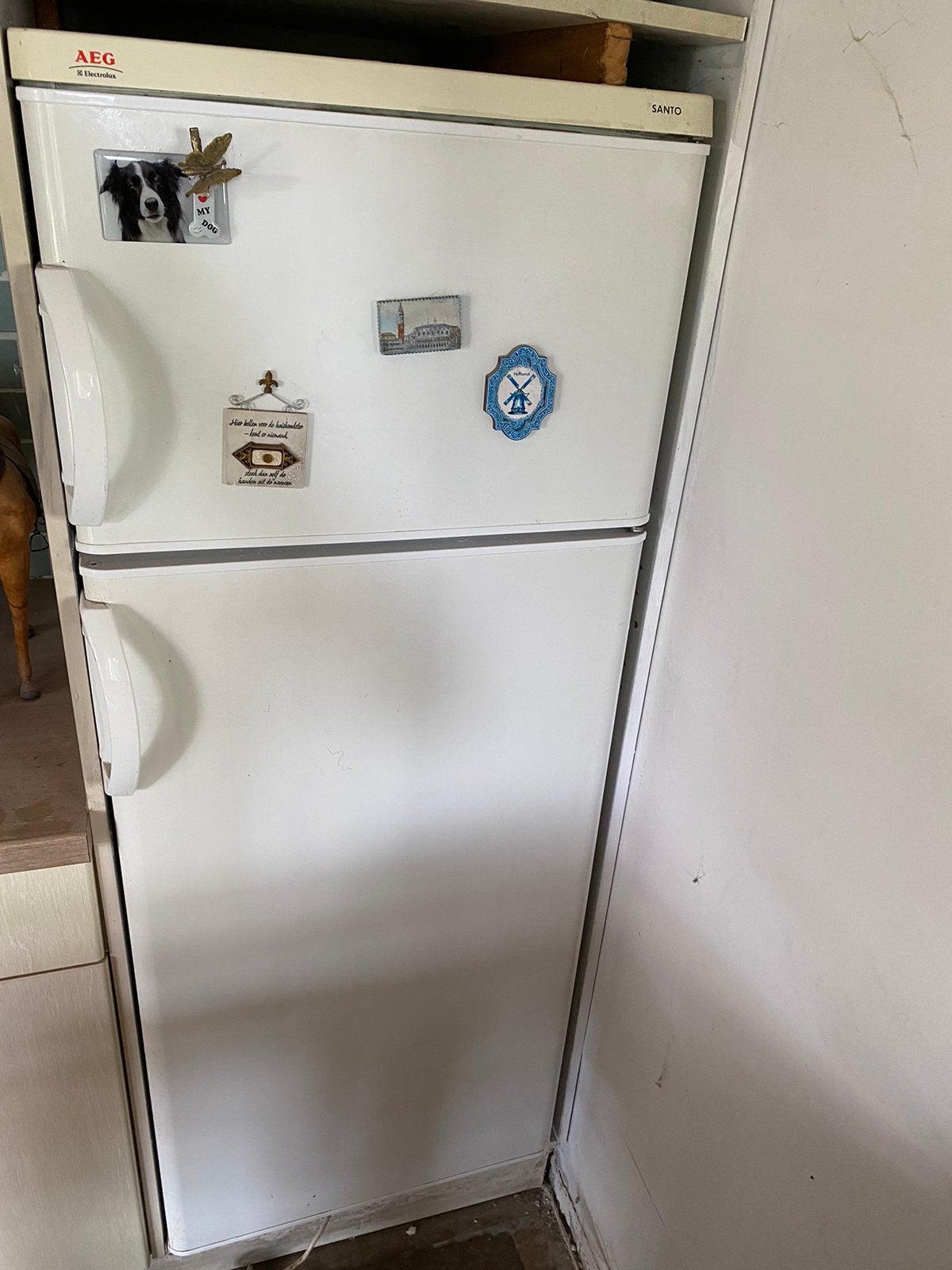 Réfrigérateur spacieux avec congélateur, Electroménager, Enlèvement, Utilisé, Avec compartiment congélateur