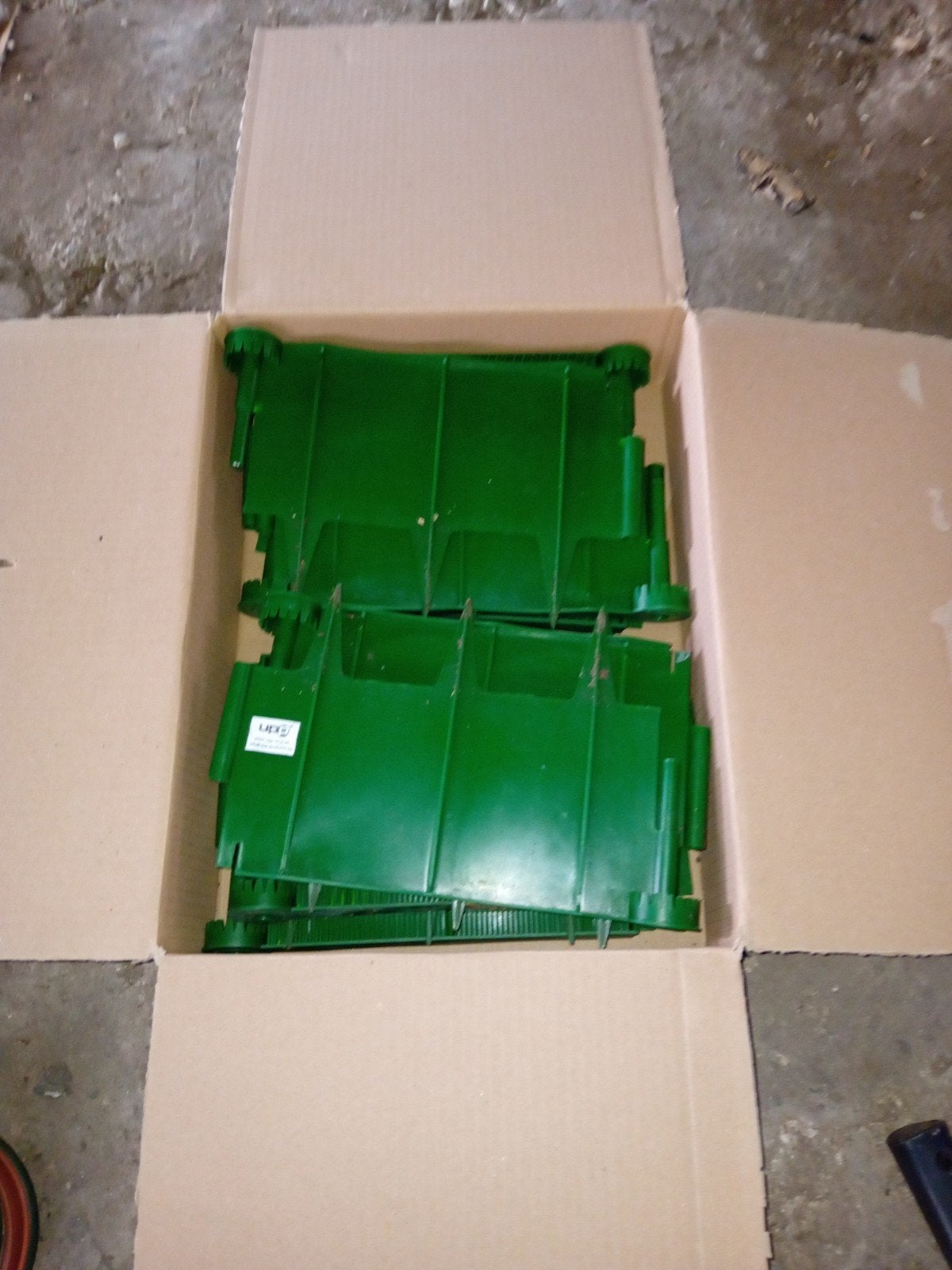 zaaie potjes, plastic schepje,schoteltjes, Ophalen
