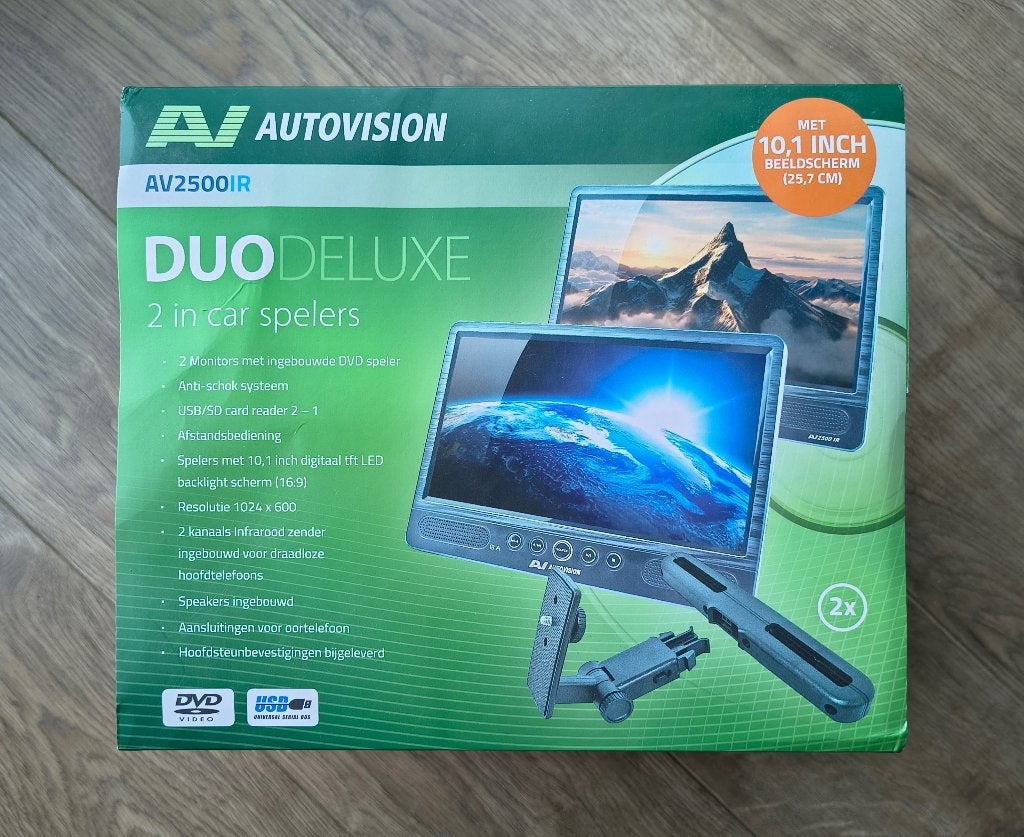 2 lecteurs DVD de voiture, TV, Hi-fi & Vidéo, Autres marques, Enlèvement ou Envoi, Utilisé, Lecteur DVD