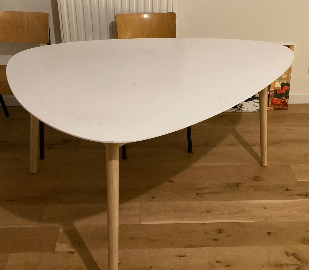 Eettafel, Huis en Inrichting, Ophalen, Gebruikt, 100 tot 150 cm, 75 cm of meer