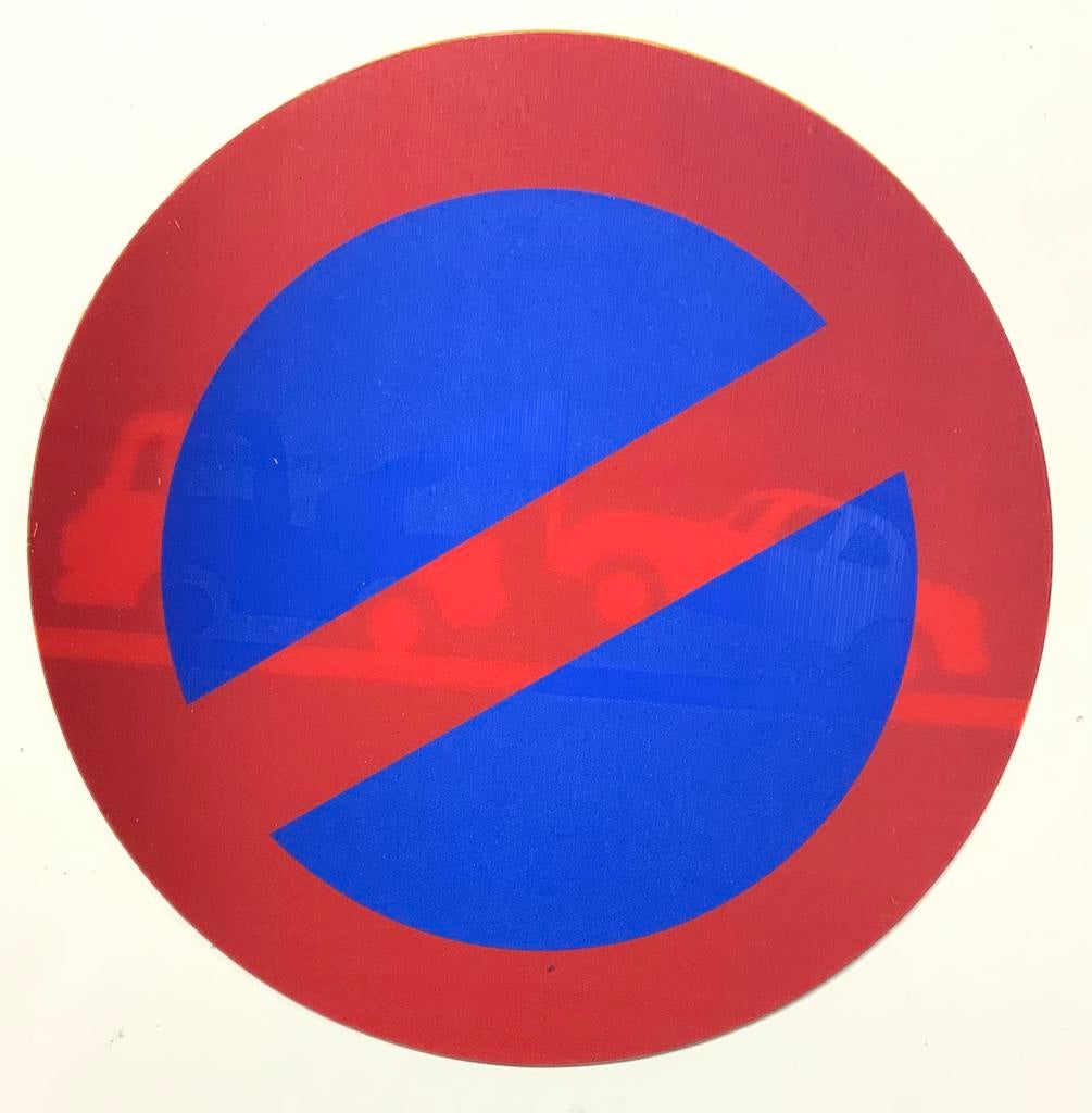 Autocollant holographique : interdiction de stationner, Immo