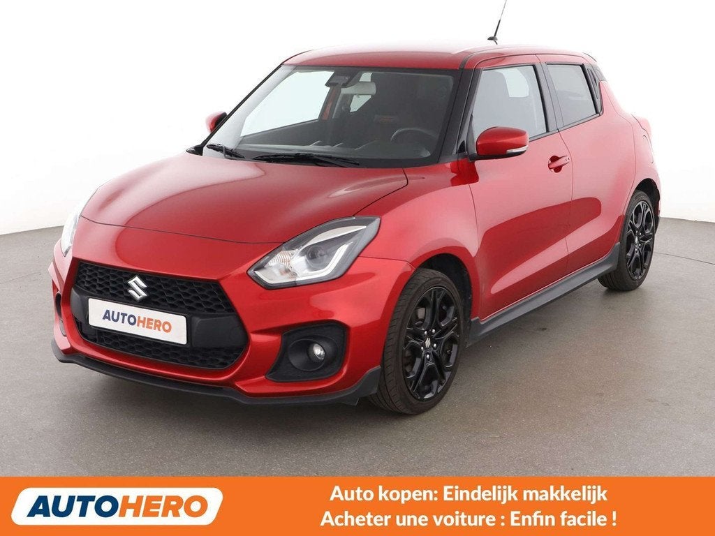 Suzuki Swift 1.4 BoosterJet Mild-Hybrid Sport (bj 2020), Auto's, Voorwielaandrijving, Stof, Gebruikt, 1095 kg
