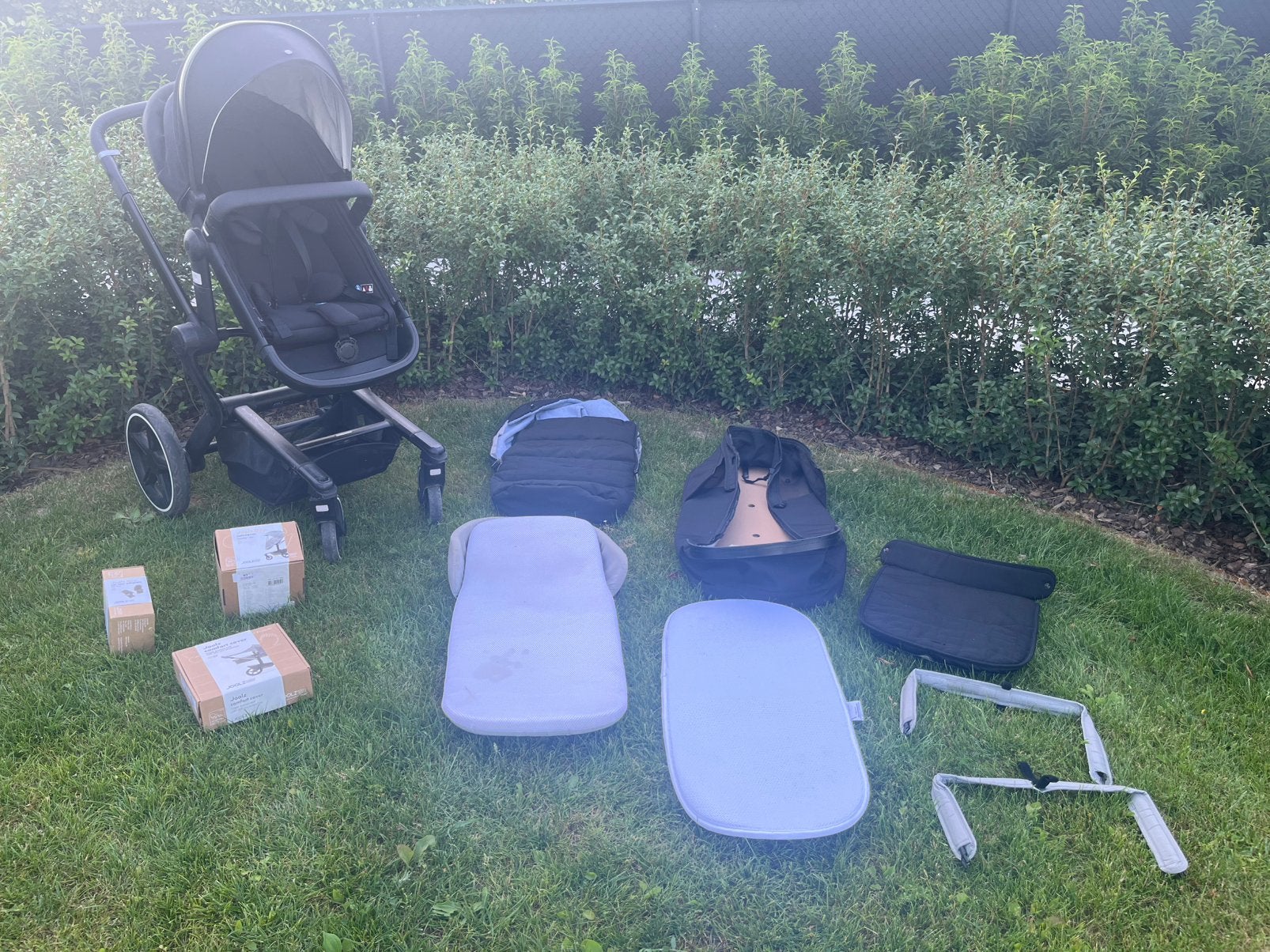 Joolz Day+ Brilliant Black en veel accessoires, Kinderen en Baby's, Ophalen, Gebruikt, Kinderwagen, Overige merken