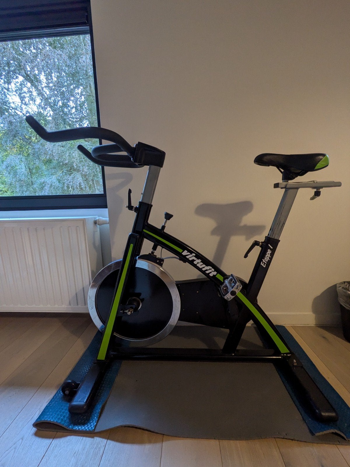 Spinning fiets Virtufit Etappe 1, Ophalen