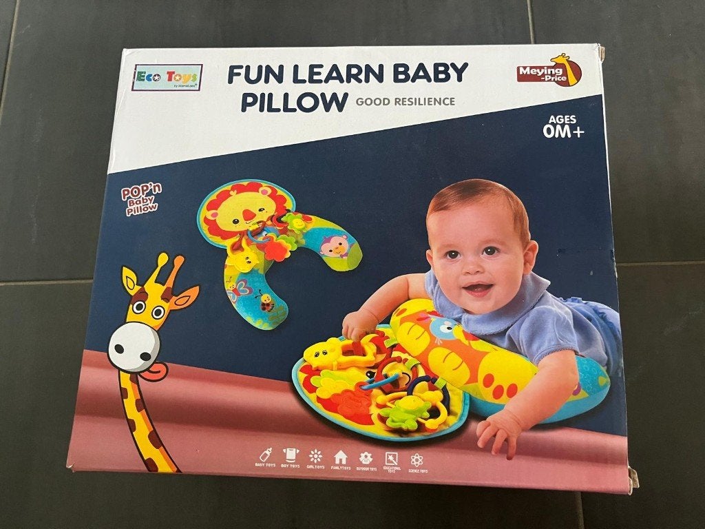 Buikligkussen met speelgoed, Enlèvement, Comme neuf, Autres types