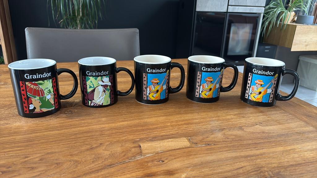 5 tassen graindor (doos 24), Ophalen of Verzenden, Zo goed als nieuw