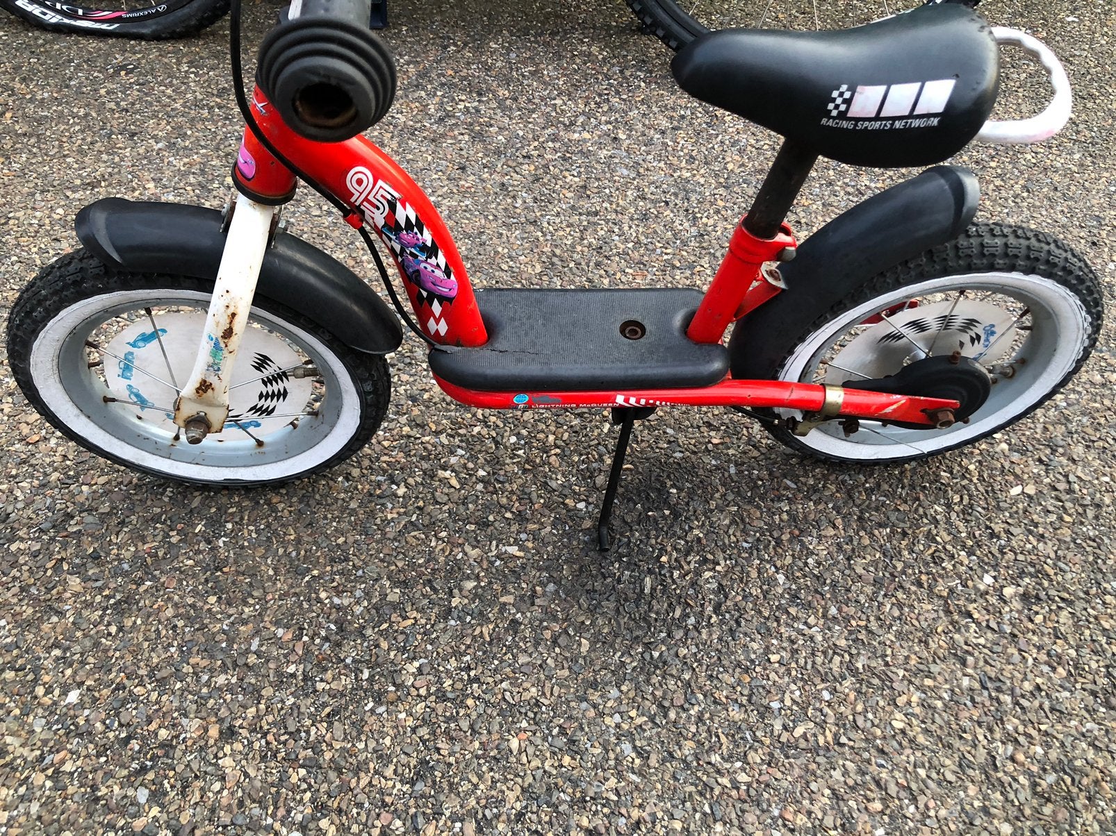 Kleine kinder loop fiets auto 95, Ophalen
