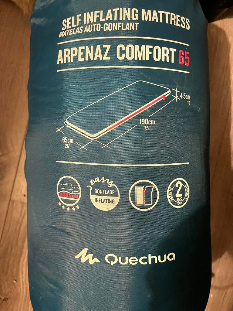 Zelfopblazende matras, Enlèvement