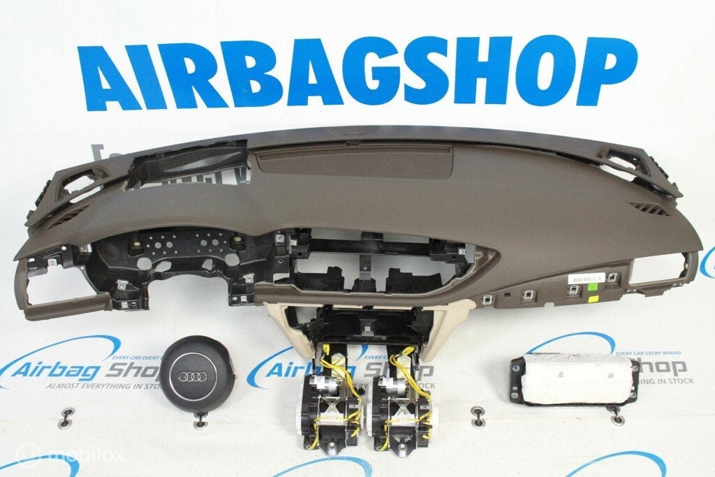 Airbag kit Tableau de bord HUD brun beige Audi A7 4G, Autos : Pièces & Accessoires, Enlèvement ou Envoi, Utilisé