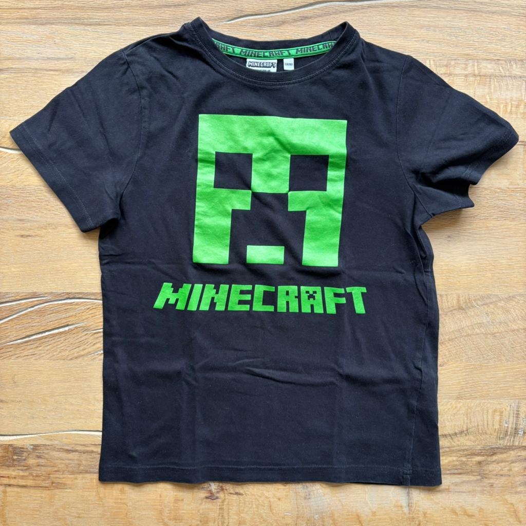 T-shirt Minecraft maat 134-140, Kinderen en Baby's, Kinderkleding | Maat 134, Ophalen, Gebruikt, Jongen, Shirt of Longsleeve